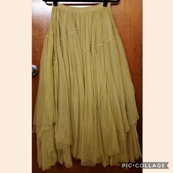 grace tulle maxi skirt spell